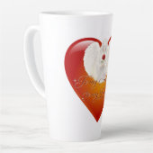 Engelsglaube SilverHeart Latte Tasse (Linke Ecke)