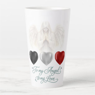 Engelsglaube SilverHeart Latte Tasse