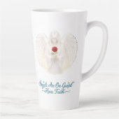 Engelsglaube SilverHeart Latte Tasse (Rechts)