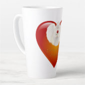 Engelsglaube SilverHeart Latte Tasse (Linke Ecke)
