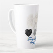 Engelsglaube SilverHeart Latte Tasse (Linke Ecke)