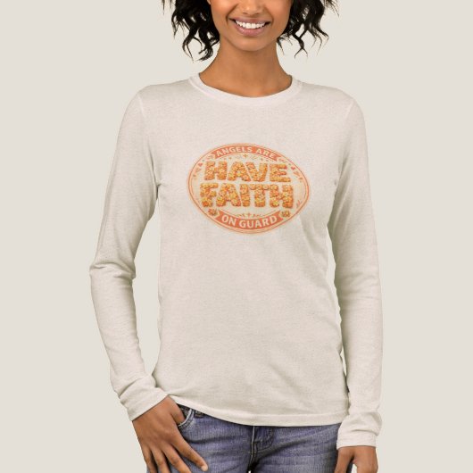 Engelsglaubens-Kollektion Tri-Blend Shirt (Vorderseite)