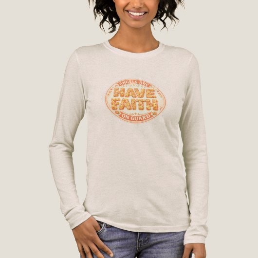 Engelsglaubens-Kollektion Tri-Blend Shirt (Vorderseite)