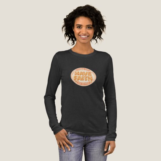 Engelsglaubens-Kollektion Tri-Blend Shirt (Volle Vorderseite)