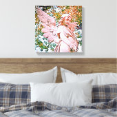 Engelsgnade Leinwanddruck (Insitu (Schlafzimmer))