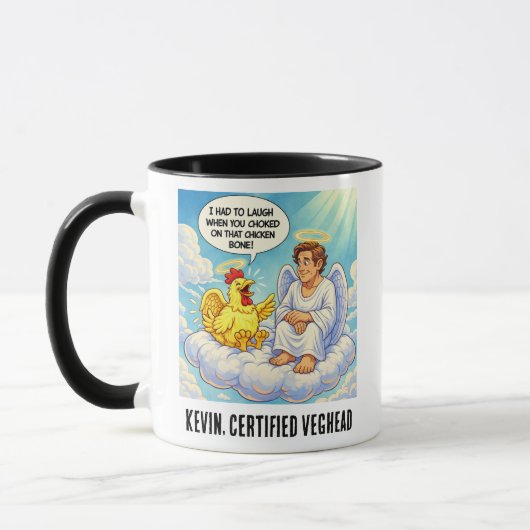 Engelshähnchen im Himmelwitz Tasse (Links)