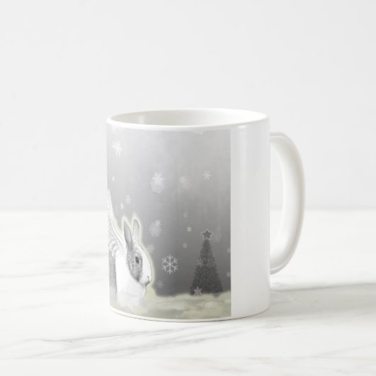 Engelshäschen-Tasse Kaffeetasse (VorderseiteRechts)