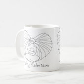 Engelsherz-Tasse Kaffeetasse (Vorderseite Links)