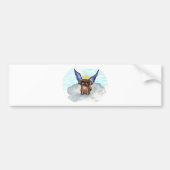 Engelshund Autoaufkleber (Vorne)