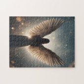 Engelsilhouette Puzzle (Horizontal)