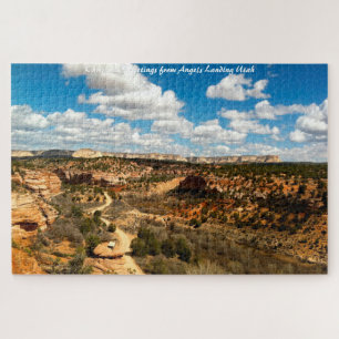 Engelslandung Utah. Weihnachtsgrüße Puzzle