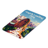 Engelslandung Zion USA Magnet (Linke Seite)