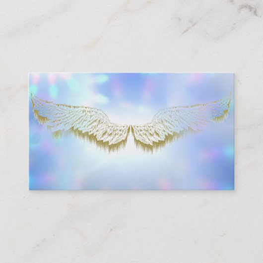 Engelslicht-Stern-Visitenkarten Visitenkarte (Vorderseite)