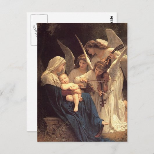 Engelslied Postkarte (Vorne/Hinten)