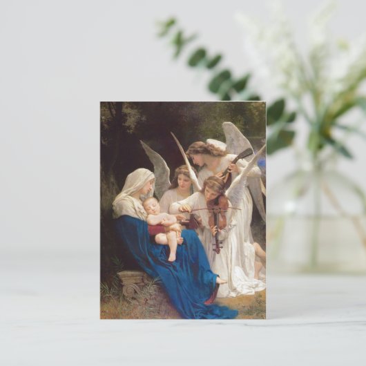 Engelslied Postkarte (Stehend Vorderseite)