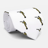 Engelsmoroni-Comic Krawatte (Gerollt)