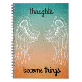 Engelsnotizbuch Notizblock (Vorderseite)