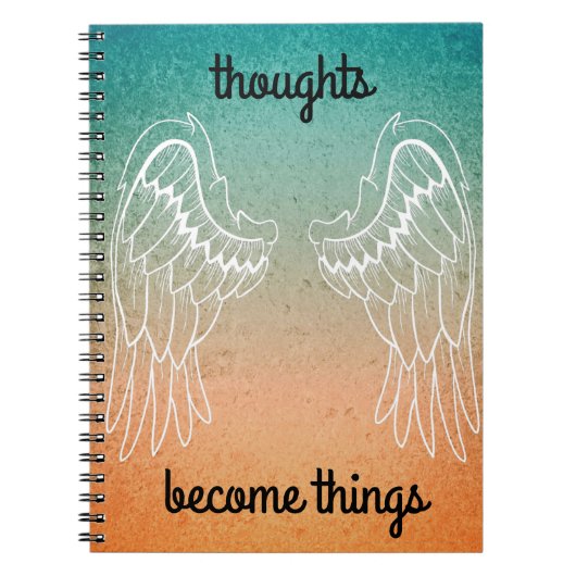 Engelsnotizbuch Notizblock (Vorderseite)