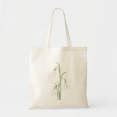 Engelsnowdrop Blume Aquarell Tragetasche (Vorne)