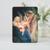 Engelsong mit Muttergebet Begleitkarte (Stehend Vorderseite)