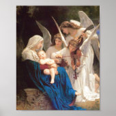 Engelsong - William-Adolphe Bouguereau Poster (Vorne)