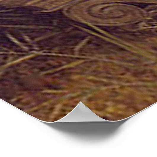 Engelsong - William Bouguereau Poster (Ecke)