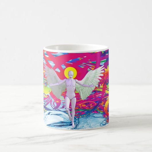 Engelsroboter Kaffeetasse (Mittel)