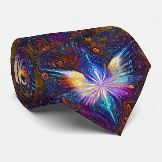 Engelsstern Krawatte (Gerollt)