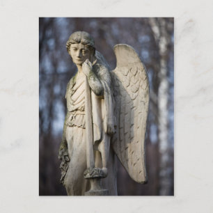 Engelstatue Postkarte