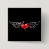 Engelsteufelhintergrund Button (Vorderseite)