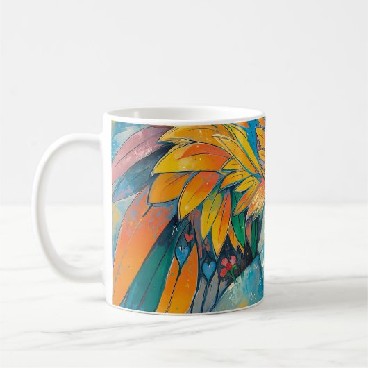 Engelsumarmung Kaffeetasse (Links)