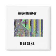 Engelszahl 11 22 33 44 Magnet