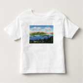 Engen, hundert Inseln, Zunge-Mountain View Kleinkind T-shirt (Vorderseite)