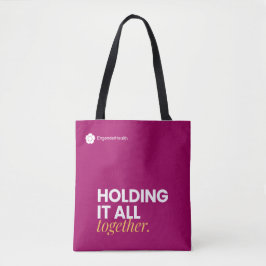 EngenderHealth: Let's Do Something - Tote Bag Red Tasche