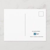 Enger Durchgang durch die Felsen  Postkarte (Rückseite)