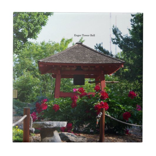 Enger Tower Bell Fliese (Vorderseite)