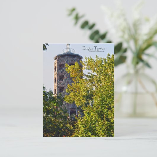 Enger Tower, Duluth Minnesota Postkarte (Stehend Vorderseite)