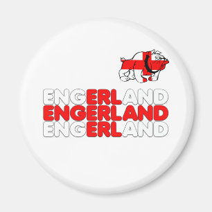 Engerland Footy Magnet