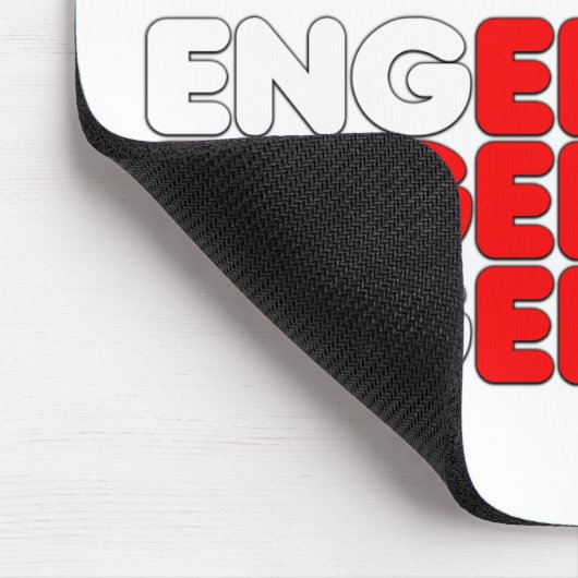 Engerland footy mousepad (Ecke)