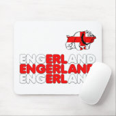 Engerland footy mousepad (Mit Mouse)