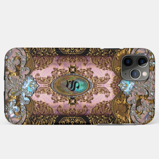 Enghelryste French Beautiful Chic Monogram Case-Mate iPhone Hülle (Rückseite (Horizontal))
