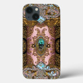 Enghelryste-Monogramm X Case-Mate iPhone Hülle (Rückseite)