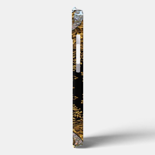 Enghelryste-Monogramm X Case-Mate iPhone Hülle (Rückseite / Links)