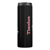 Engine Over Thin Red Flag Thermosbecher (Rückseite)