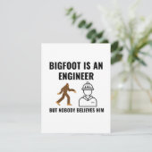 ENGINEER BIGFOOT KARTE (Stehend Vorderseite)