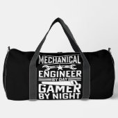 Engineer By Day Gamer Night Duffle Bag (Vorderseite)