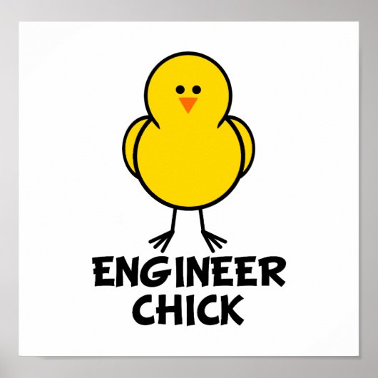 Engineer Chick Poster (Vorne)