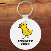 Engineer Chick Schlüsselanhänger (Vorderseite)
