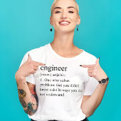 Engineer Custom Funny Definition Geschenk T-Shirt