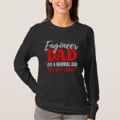 Engineer Dad Engineering Mechanical Construction F T-Shirt (Vorderseite)